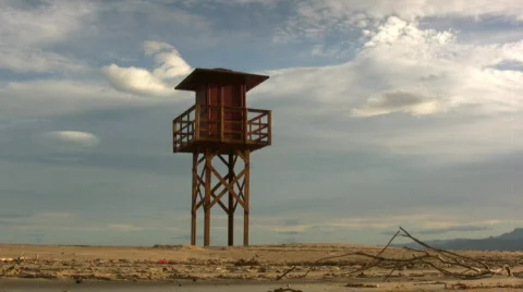 Tower for watchmen 库存影片 302486