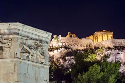 Tower of the winds Stock Photos