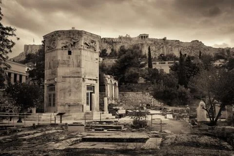 Tower of the Winds Stock Photos