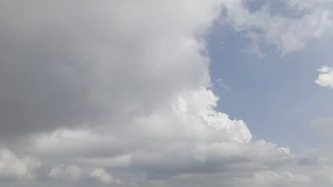 Towering Clouds Over San Carlos de Apoquindo Santiago Stock Footage 338009920