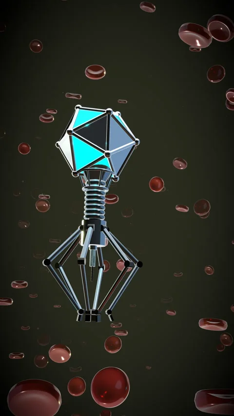 Towering low angle reveal of intricate mechanical legs on a, Vertical 9:16 4K Stock Footage 338401555