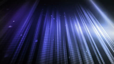 Towering Radiance Blue Stock Footage 26117515