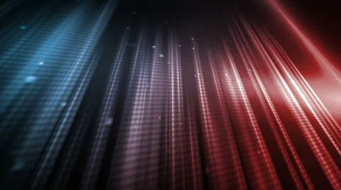 Towering Radiance Blue Red Stock Footage 26117501