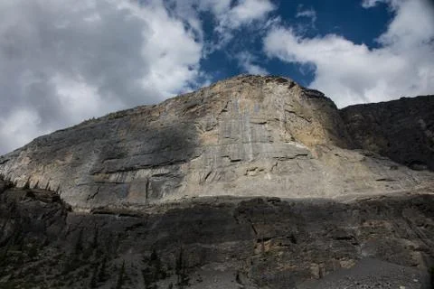 Towering Rock Cliff Stock Photos