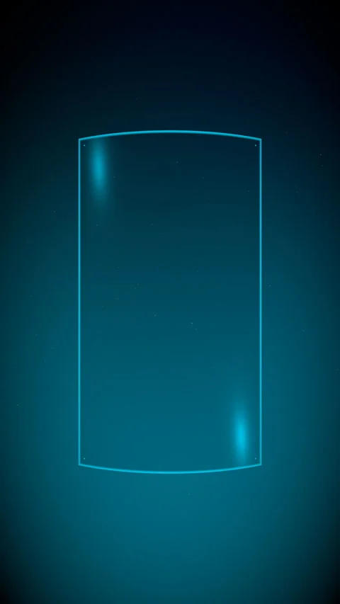 Towering view of a towering spatial UI, Vertical 9:16 4K Stock Footage 338432587