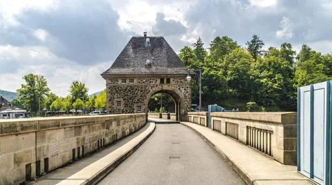 Towerroom with Gate Stock Photos