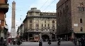 Towers of Bologna, Two Towers, Asinelli Towers, Street, Architecture, Italy HD Footage