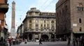 Towers of Bologna, Two Towers, Asinelli Towers, Street, Architecture, Italy HD Footage