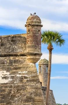 Towers of the Castillo Stock Photos