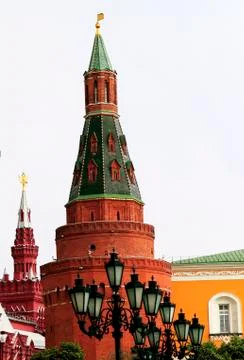Towers of Kremlin Foto stock