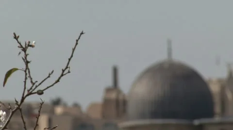 Towers of Old Town. Jerusalem. Stock Footage 51567101