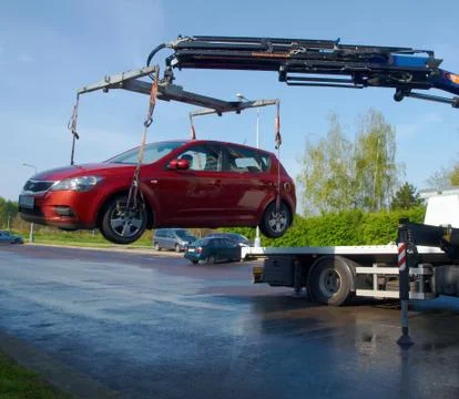 Towing service Stock Photos