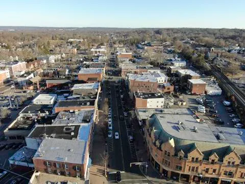 Town Aerial Stock Photos