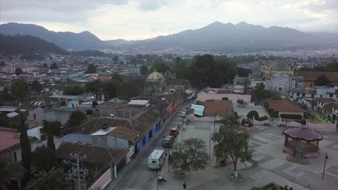 Town aerial view Stock Footage 80248925