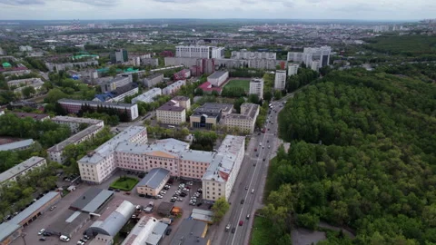 Town and clouds Stock Footage 219699464