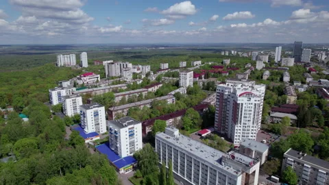 Town and forest 스톡 동영상 219837680