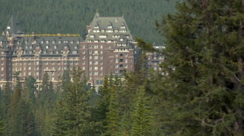 Town of Banff Stock Footage 55870254