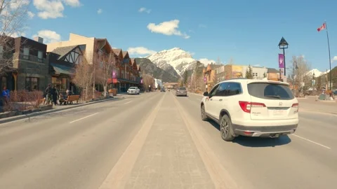 Town of Banff Stock Footage 188889922