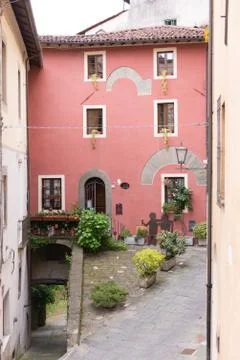 The Town Of Barga Stock Photos