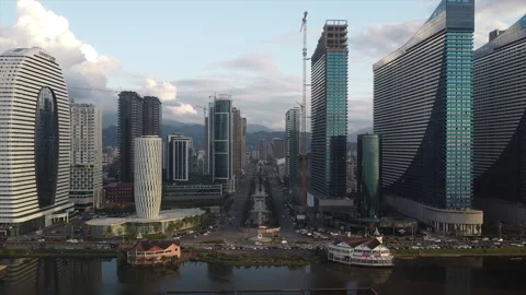 Town, Batimi Video stock 225251732