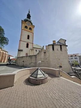 Town castle Stock Photos