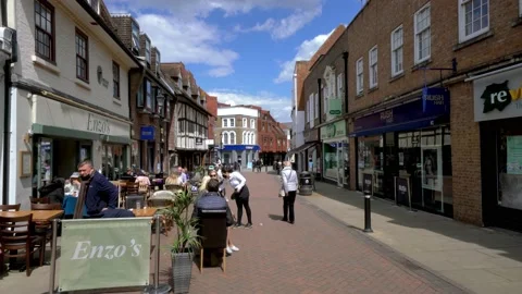 Town center of Windsor Stock Footage 156165404
