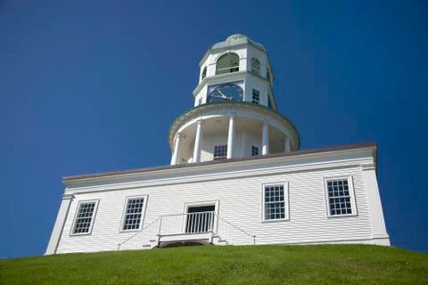 Town clock Stock Photos