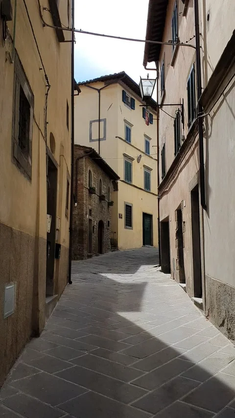 The town of Cortona Vídeos de archivo 138098178