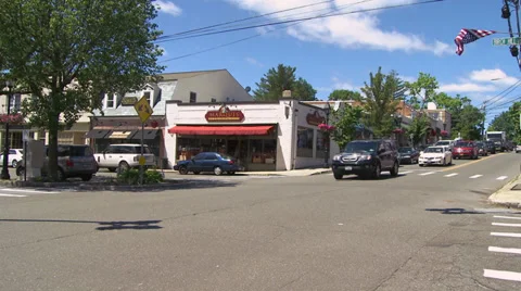 Town crossroads (13 of 13) Stock Footage 32283161