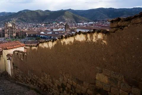 Town Cusco in Peru Stock Photos