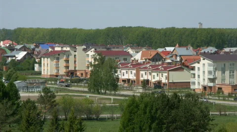 Town day Stock Footage 531922