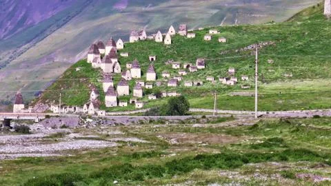 Town of the dead Stock Photos