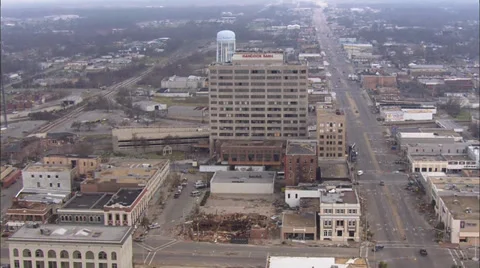 Town Destruction New Orleans Stock Footage 37282553