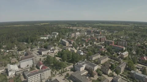 A town in eastern europe Stock Footage 289015017