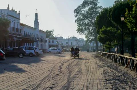 Town of "El Rocio". Stock Photos