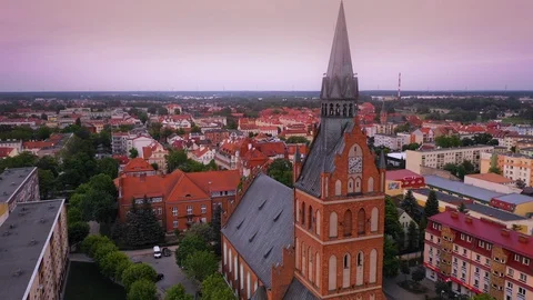 Town of Elk in Poland Stock Footage 111301699