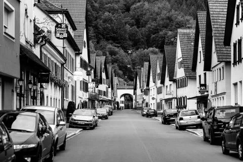 Town Entry Stock Photos