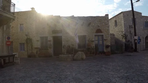 Town greace walking Video stock 103813396