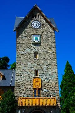 Town Hall Clock Tower Stock-Fotos