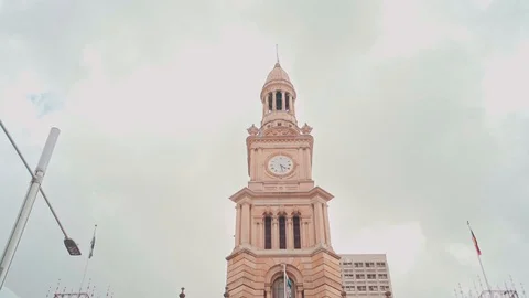 Town Hall  is empty of people, Stock Footage 129234620