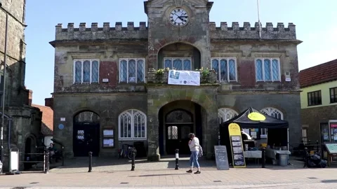 Town hall 스톡 동영상 136954037