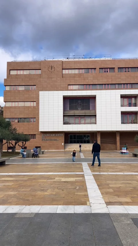 Town Hall in Fuengirola, Spain Stock Footage 264687712