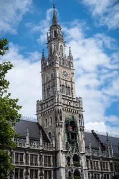 Town hall of Munich Foto stock