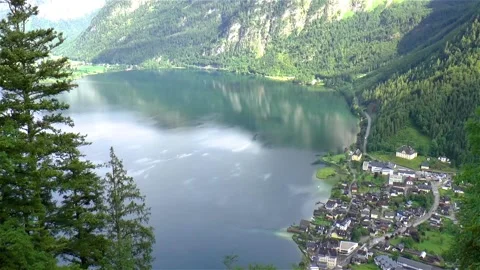 Town of Hallstatt, Austria. Stock Footage 144162799