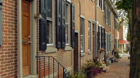 Town home 1 Stock Footage 48332223