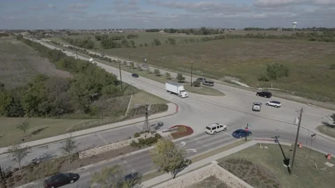 Town intersection Stock-Footage 165905092