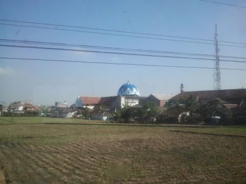 Town Java Indonesia Stock-Fotos