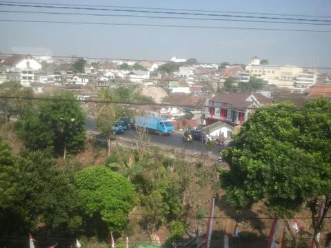 Town Java Indonesia Stock Photos