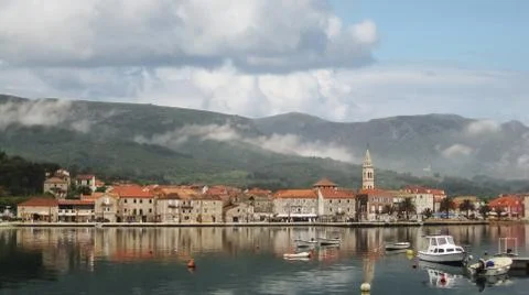 Town Jelsa Stock-Fotos