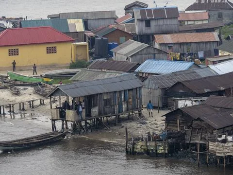 Town of lagos Foto stock
